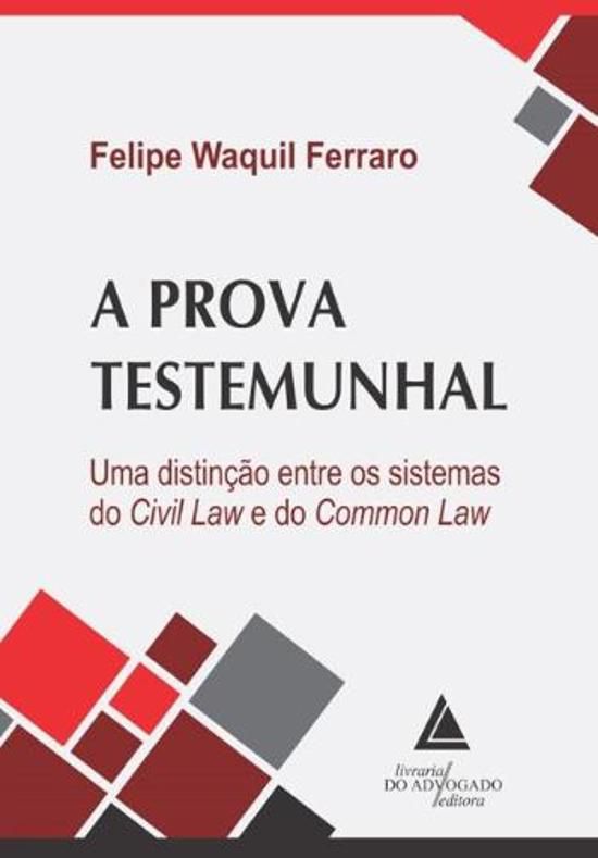 PROVA TESTEMUNHAL, A