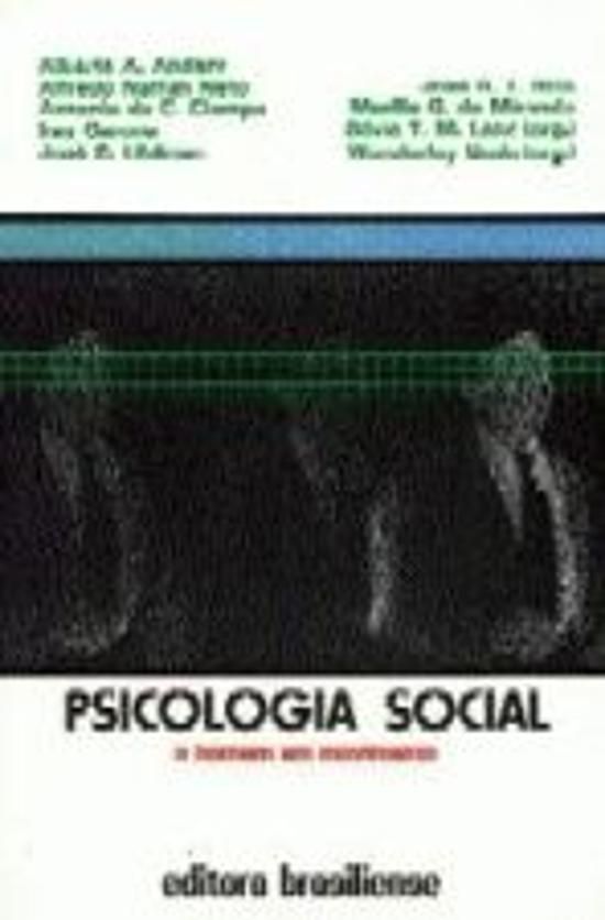 PSICOLOGIA SOCIAL - O HOMEM EM MOVIMENTO
