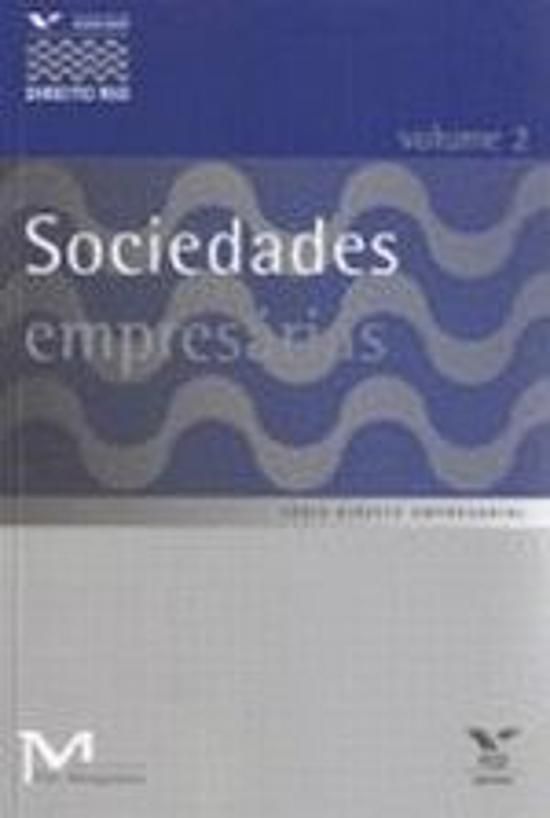SOCIEDADES EMPRESARIAS - V. 02