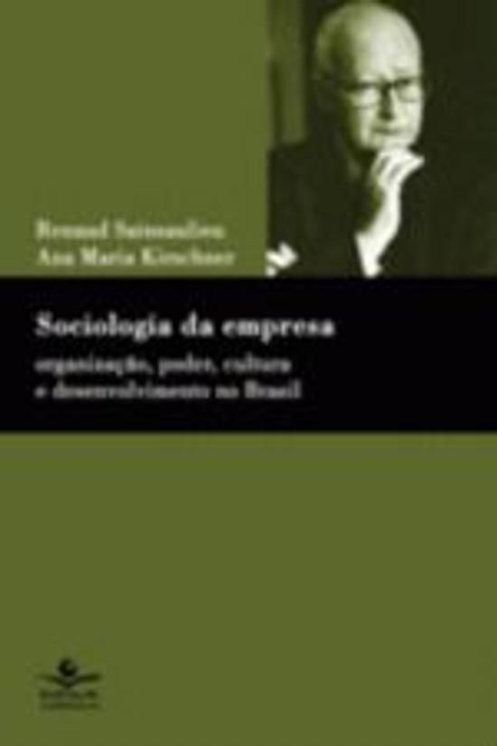 SOCIOLOGIA DA EMPRESA - ORGANIZACAO, PODER, CULTUR