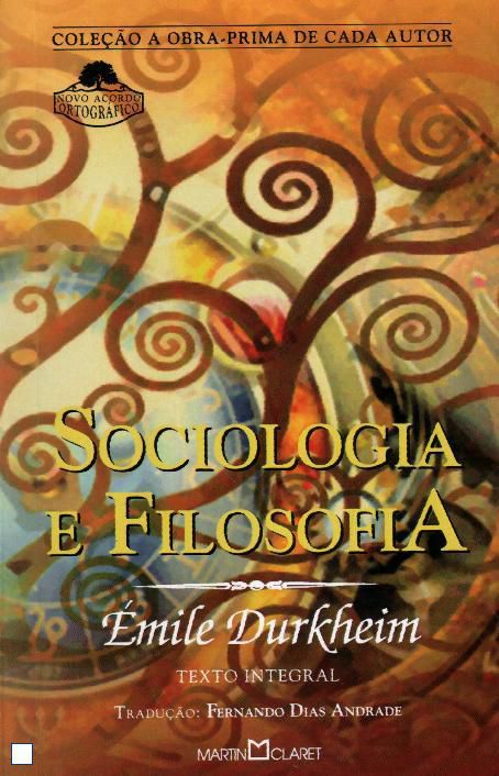 SOCIOLOGIA E FILOSOFIA - ED. BOLSO