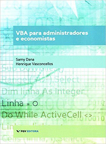 VBA PARA ADMINISTRADORES E ECONOMISTAS