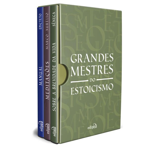 BOX GRANDES MESTRES DO ESTOICISMO