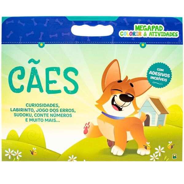 MEGAPAD - COLORIR & ATIVIDADES: CÃES