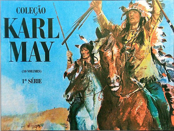COLEÇÃO KARL MAY - 10 VOLUMES