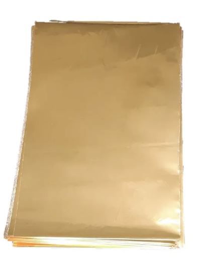 SACO DE PRESENTE GALA 25X35 DOURADO - UNIDADE