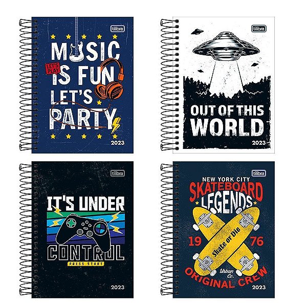 AGENDA 2023 TILIBRA CD ESP D+ MASC (117MMX164MM) 176FLS - CAPAS DIVERSAS