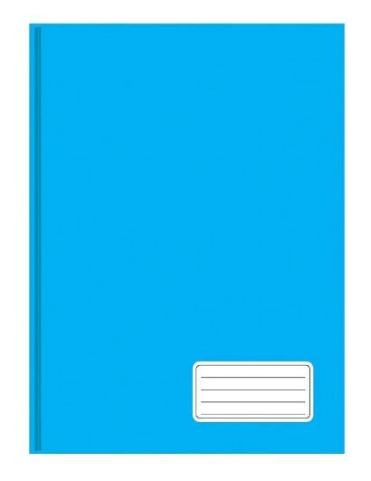 CADERNO BROCHURAO CD 96F AZUL KBOM