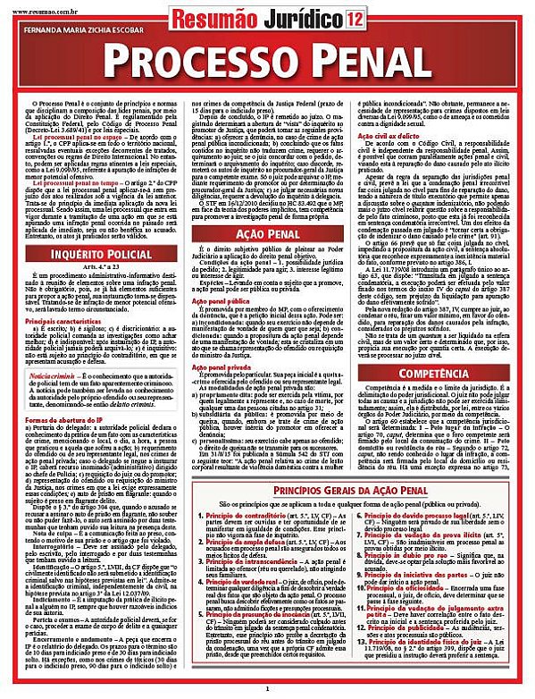 PROCESSO PENAL