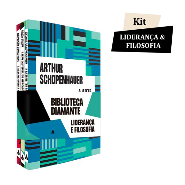 KIT BIBLIOTECA DIAMANTE - LIDERANÇA E FILOSOFIA