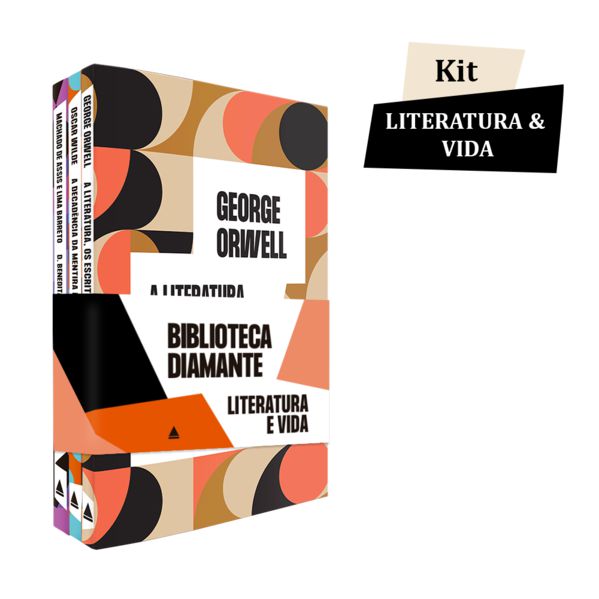 KIT BIBLIOTECA DIAMANTE - LITERATURA E VIDA