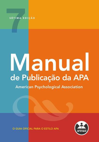 MANUAL DE PUBLICAÇÃO DA APA