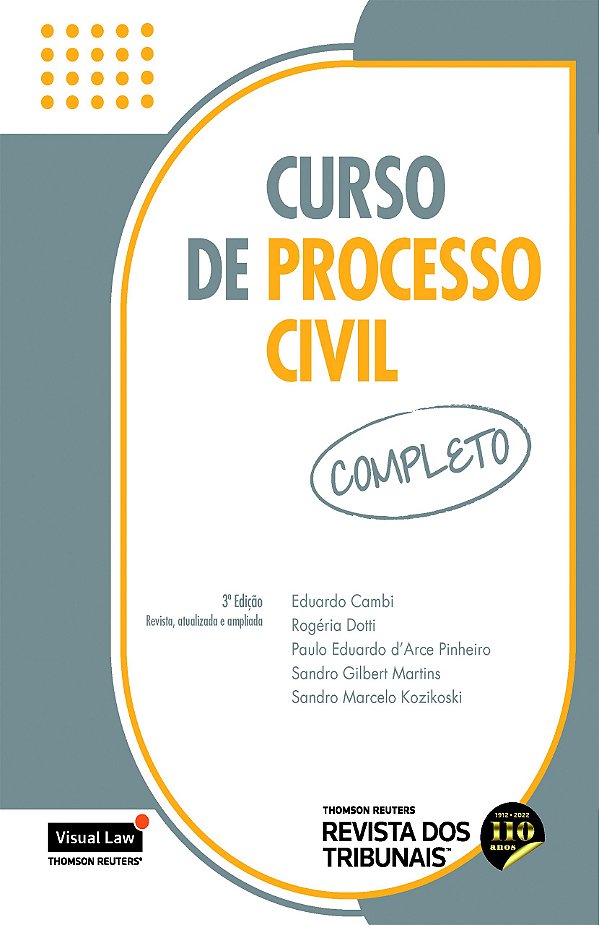 CURSO DE PROCESSO CIVIL COMPLETO