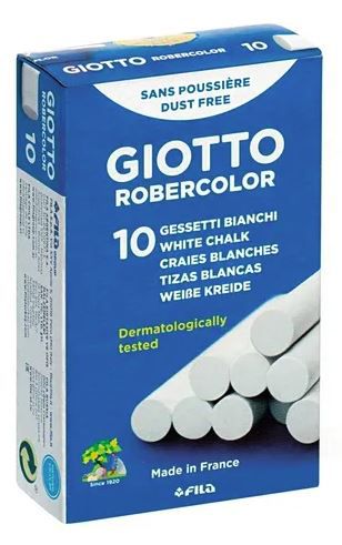 GIZ BRANCO GIOTTO CAIXA COM 10 UNIDADES