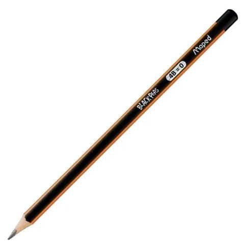 LAPIS P/ DESENHO BLACKPEPS MAPED - 4B