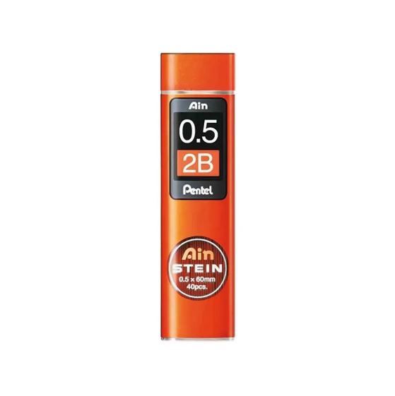 GRAFITE PENTEL AIN STEIN 0.5  - 2B C/40