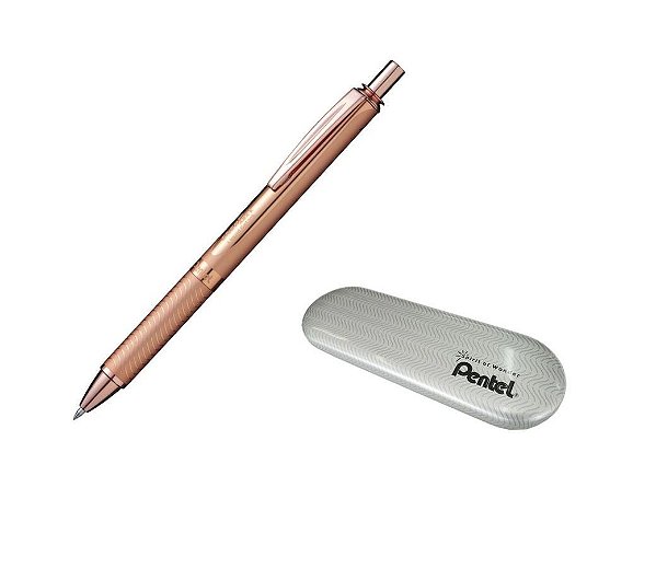 CANETA PENTEL METAL GEL 0.7 - COBRE  (LATA)