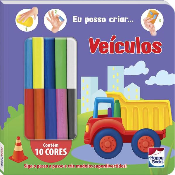 CRIANDO COM MASSINHA! VEÍCULOS