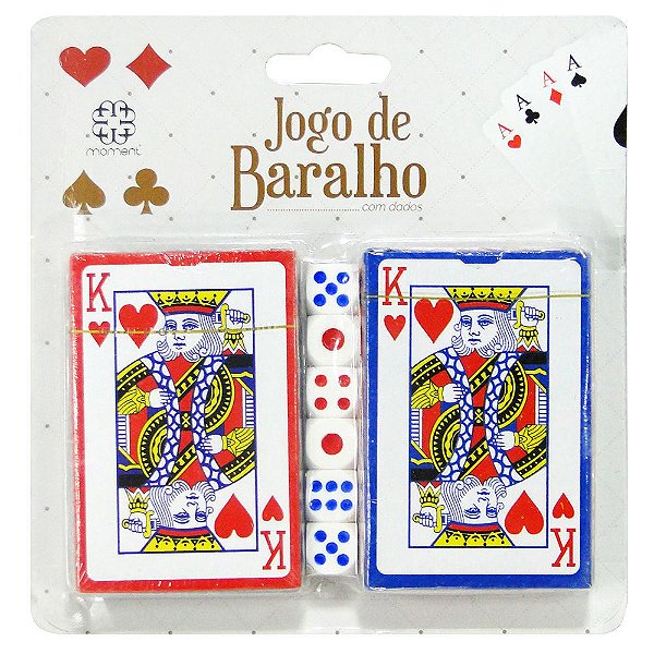 JOGO DE BARALHO COM DADOS