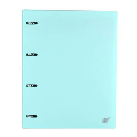 FICHARIO YES A4 4 ARGOLAS R4EABC - AZUL PASTEL