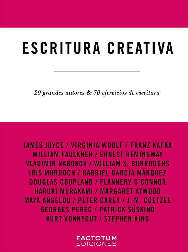 ESCRITURA CREATIVA