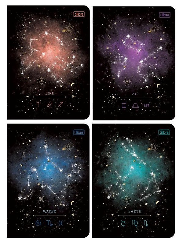CADERNO TILIIBRA A5 FLEX GRAMPEADO PAUTADO MAGIC 32FLS - CAPAS DIVERSAS