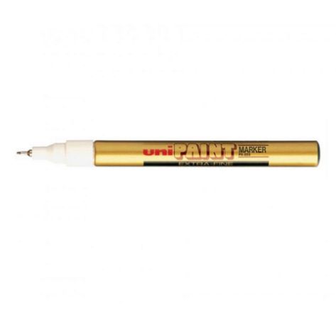 MARCADOR PERMANENTE UNIBAL MARKER PX-203 OURO