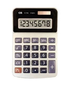 CALCULADORA DE MESA CIS C-116 8 DIGITOS