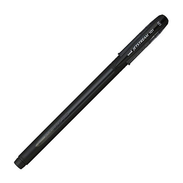 CANETA UNIBALL JETSTREAM 1.0 PRETA
