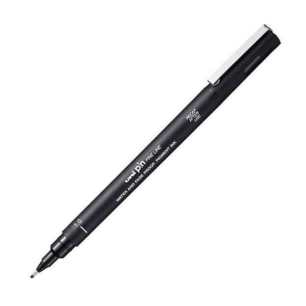 CANETA NANKIN UNIPIN 1.0 - PRETA