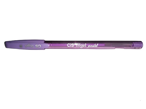 CANETA TRIGEL PASTEL 0.8 - VIOLETA - CIS