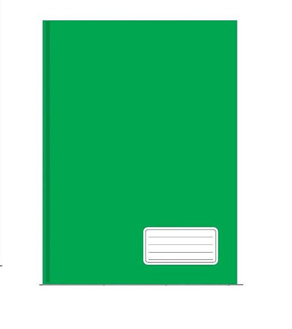 CADERNO BROCHURAO CD 96F VERDE KBOM