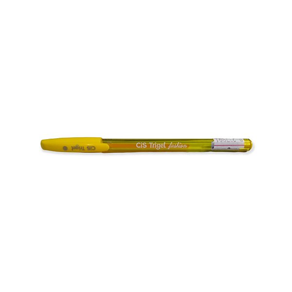 CANETA TRIGEL FASHION 1.0 - AMARELO LIMAO - CIS