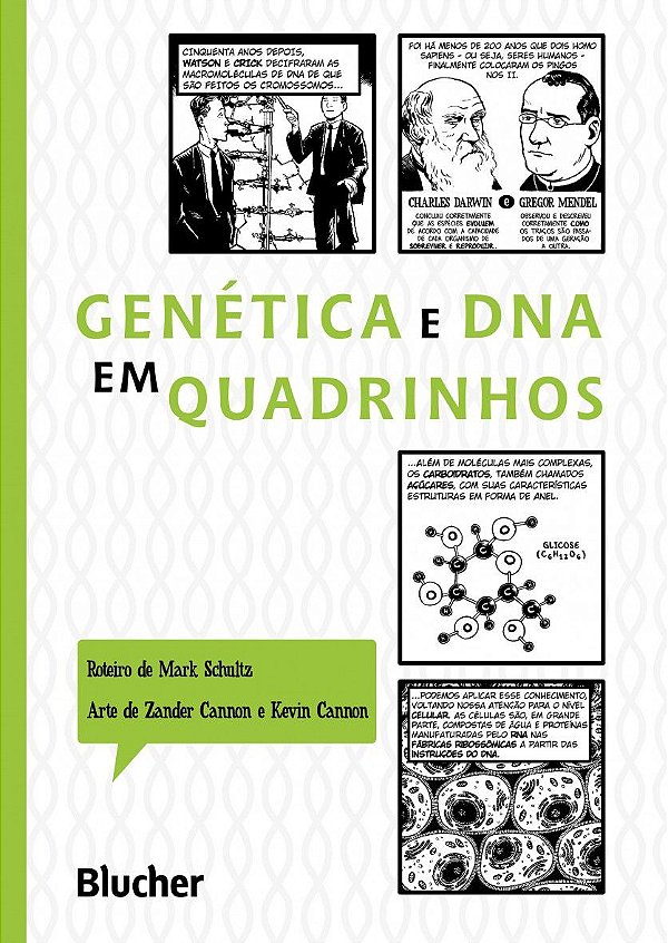 GENÉTICA E DNA EM QUADRINHOS