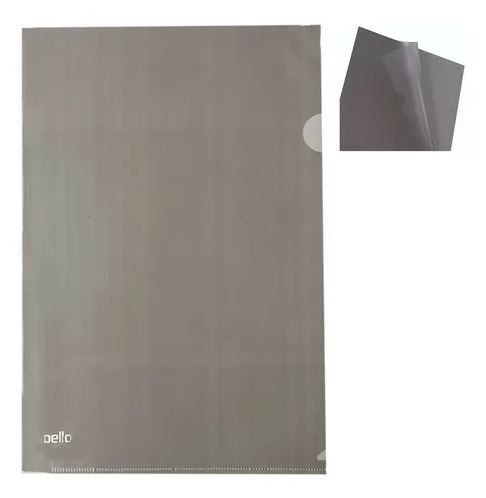 PASTA L A4 DELLOPLAST - FUME
