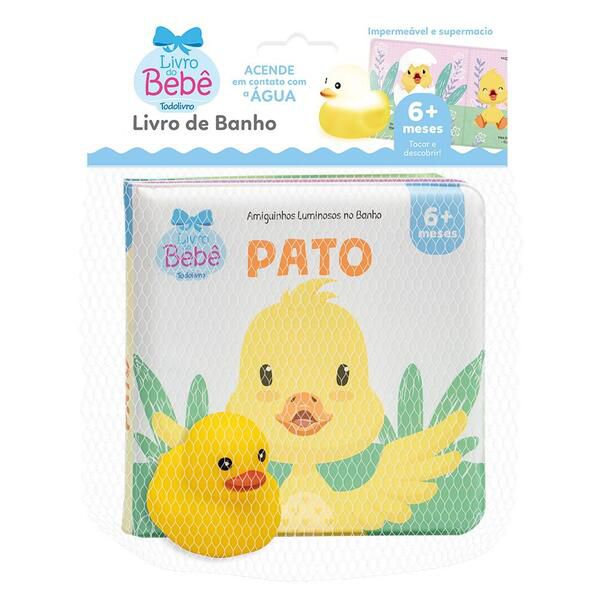 AMIGUINHOS LUMINOSOS NO BANHO: PATO