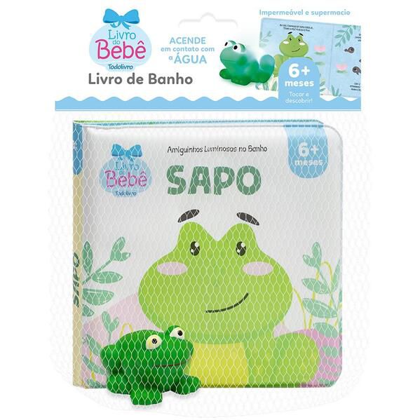 AMIGUINHOS LUMINOSOS NO BANHO: SAPO
