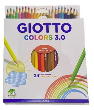 LAPIS DE COR GIOTTO 3.0 24 CORES