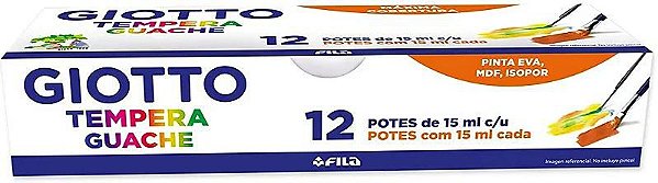 GUACHE GIOTTO 15ML 12 CORES