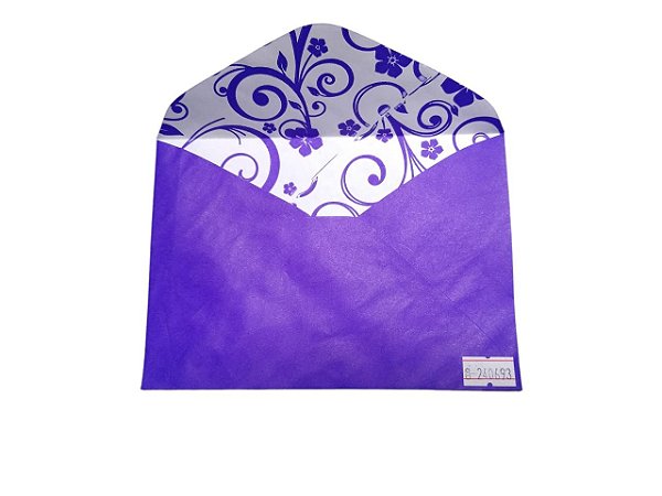 ENVELOPE CARTA ESTAMPADO ROXO FORTE (BUZIOS)  – SCRITY