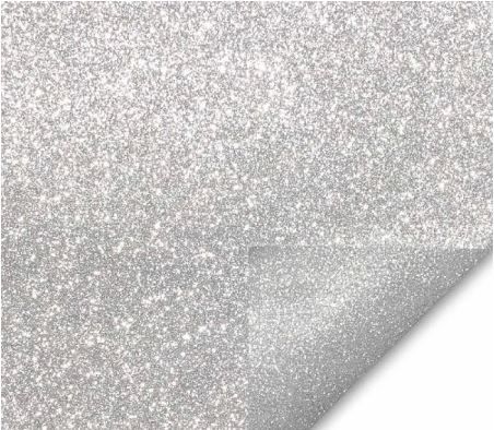 PAPEL CONTACT GLITTER PRATA 45CM - METRO