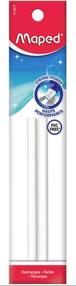 REFIL MAPED CANETA BORRACHA GOM PEN C/ 2 UNIDADE PCT