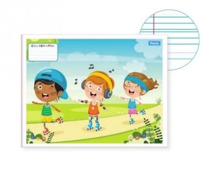CADERNO DE CALIGRAFIA FORONI BROCHURA 40FLS 20X14