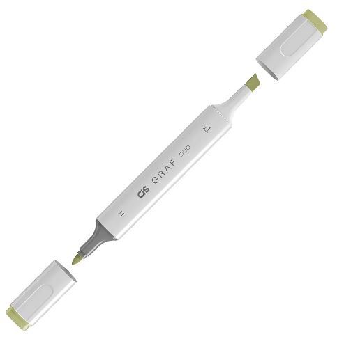 MARCADOR ARTISITCO CIS GRAF DUO - AMARELO ESVERDEADO 48