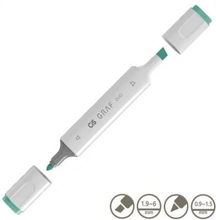 MARCADOR ARTISTICO CIS GRAF DUO - VERDE CLARO 59