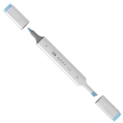 MARCADOR ARTISTICO CIS GRAF DUO - AZUL BEBE 66