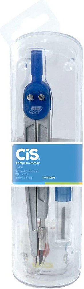 COMPASSO ESCOLAR CIS 106S ESTOJO