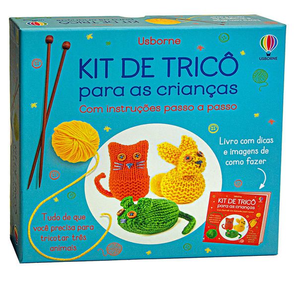 KIT DE TRICÔ PARA AS CRIANÇAS