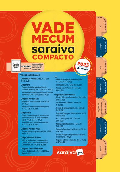 VADE MECUM COMPACTO - 26ª EDIÇÃO 2023