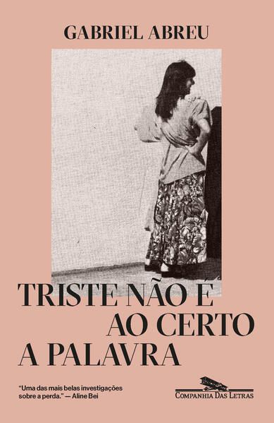 TRISTE NÃO É AO CERTO A PALAVRA